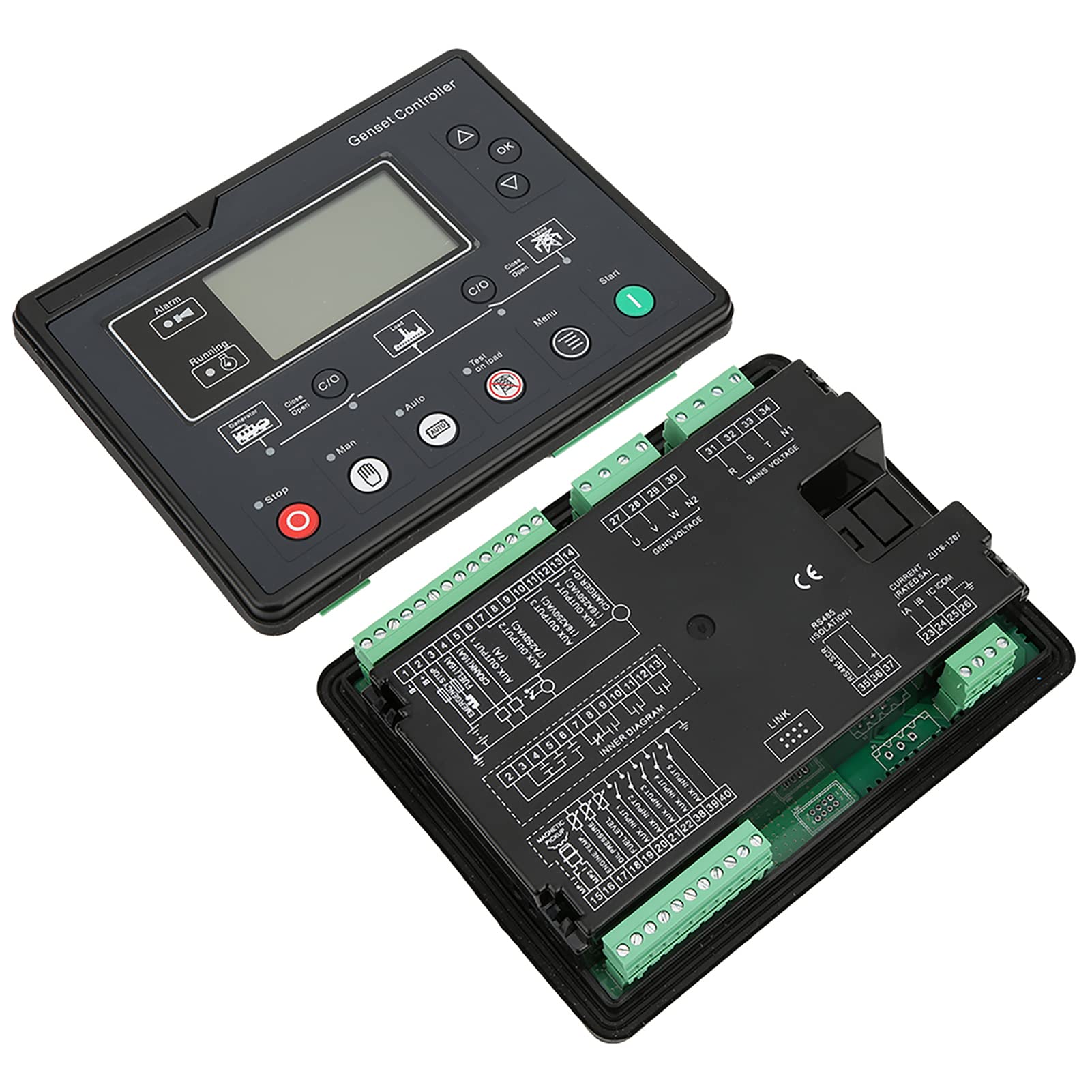 Generador electrónico HQM6120U con detección automática de arranque/parada y protección adecuado para una amplia gama de sistemas de alimentación