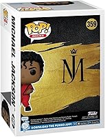 Vista 3 de Funko Pop! Rocks: Michael Jackson - (Thriller) - Figura de vinilo coleccionable - Idea de regalo - Producto oficial - para niños y adultos