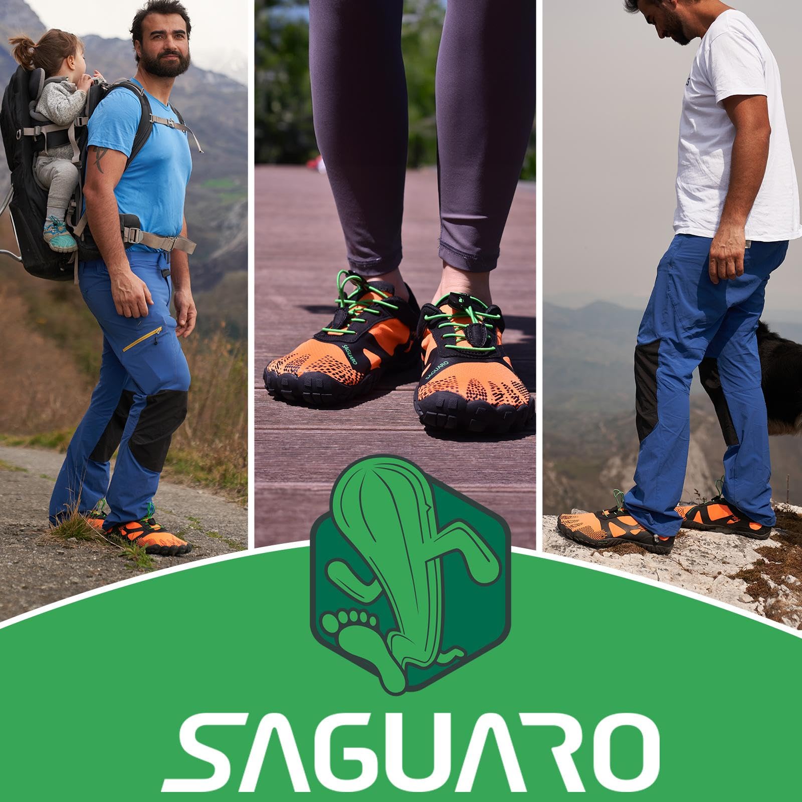SAGUARO Scarpe Minimaliste Comode Morbide Scarpe Barefoot Leggere e Antiscivolo,Unisex-Adulto