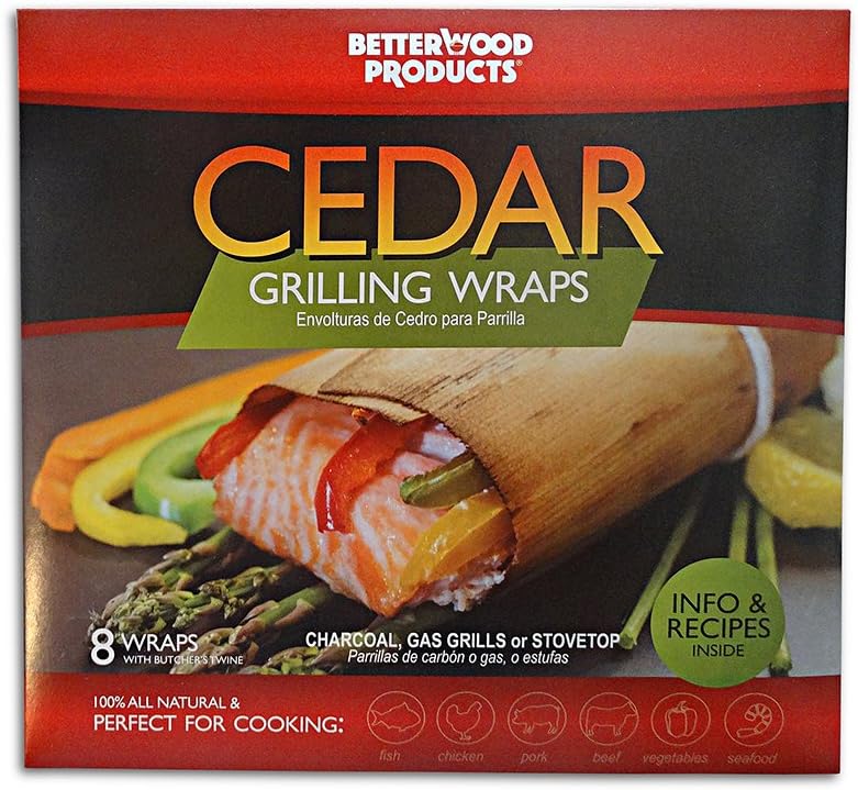 Cedar Grilling Wraps, 8-Count