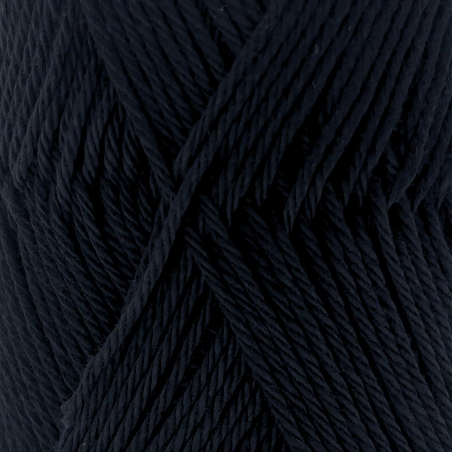 5 Skeins of Sensy Calinia Yarn,%100 Mercerized Giza Cotton Yarn, Amigurumi Yarn, 134 Yards, Gauge 2 Fine (Black)