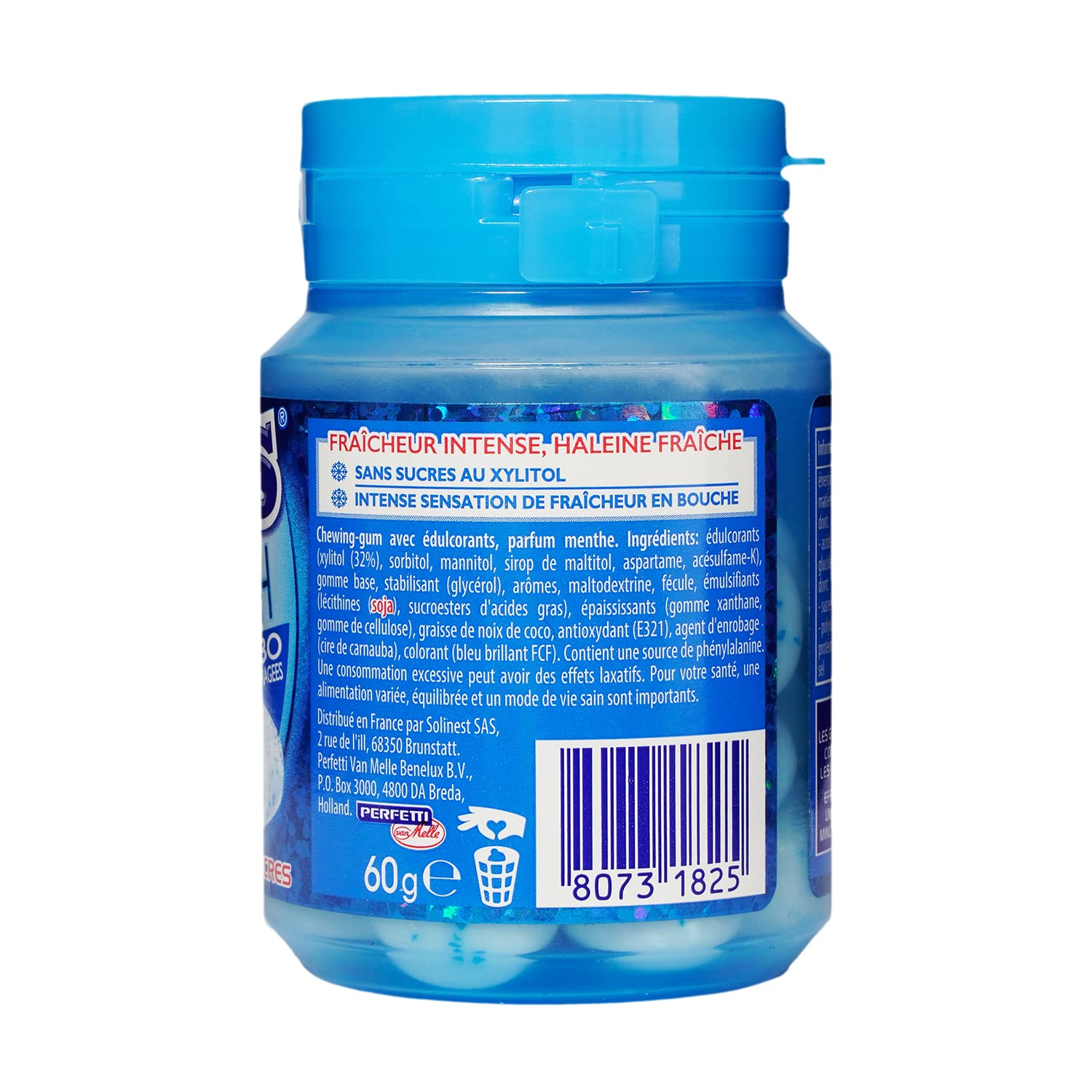 Mentos Pure Fresh Mint 6 boites de 30 Dragées