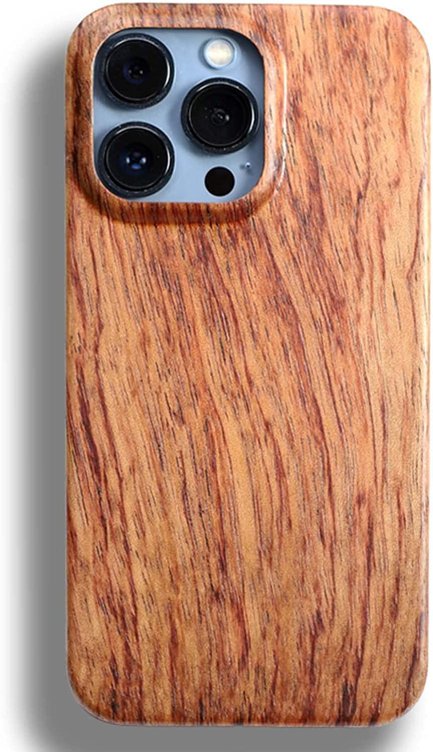 Funda antigolpes iPhone 14 Plus de madera transpirable con protección de cámara GUMMMY 7