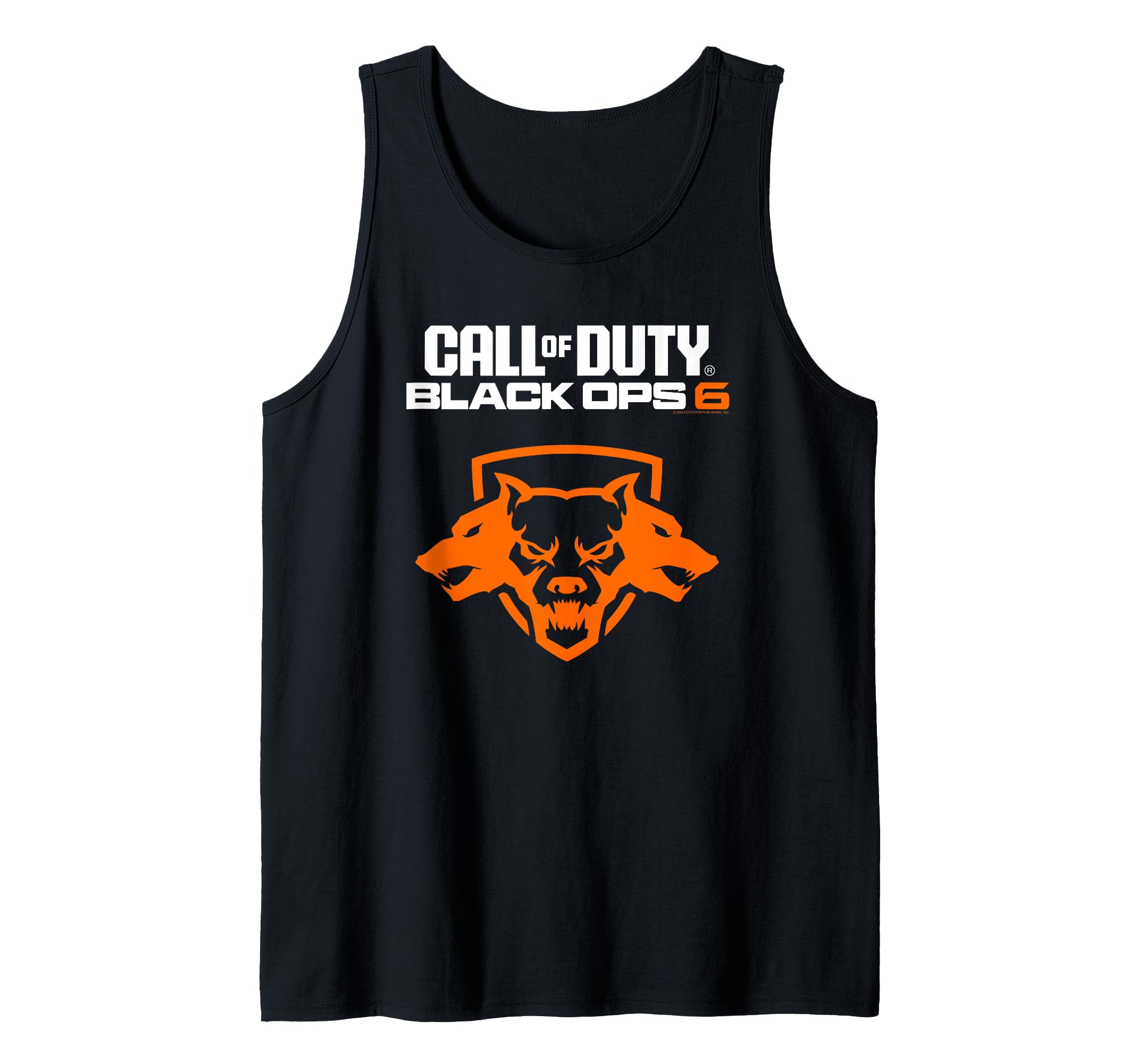 Call of Duty Black Ops 6 Orange Cerberus Video Game Tank Top