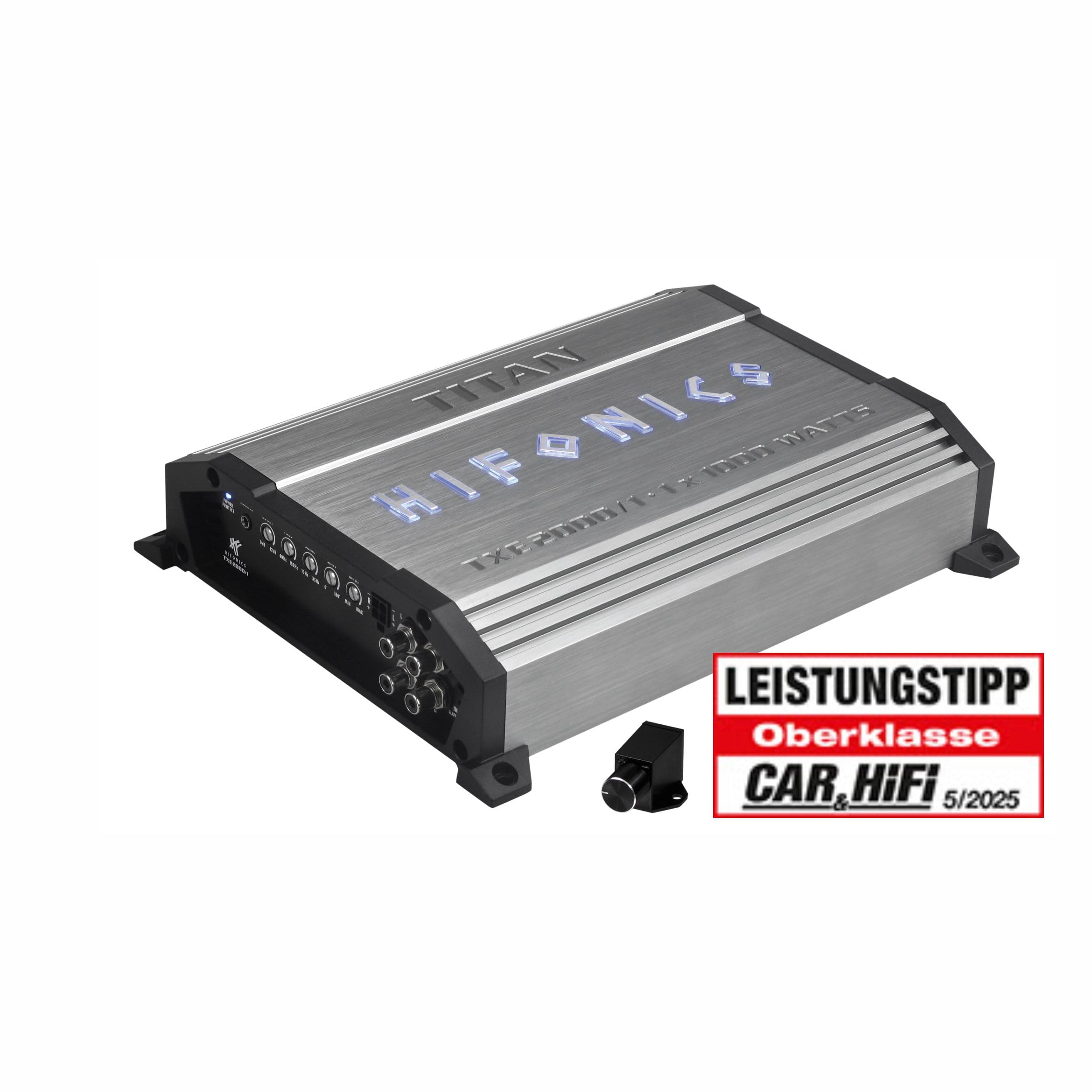 Hifonics Titan EVO TXE2000/1 | Amplificador digital Mono Clase D