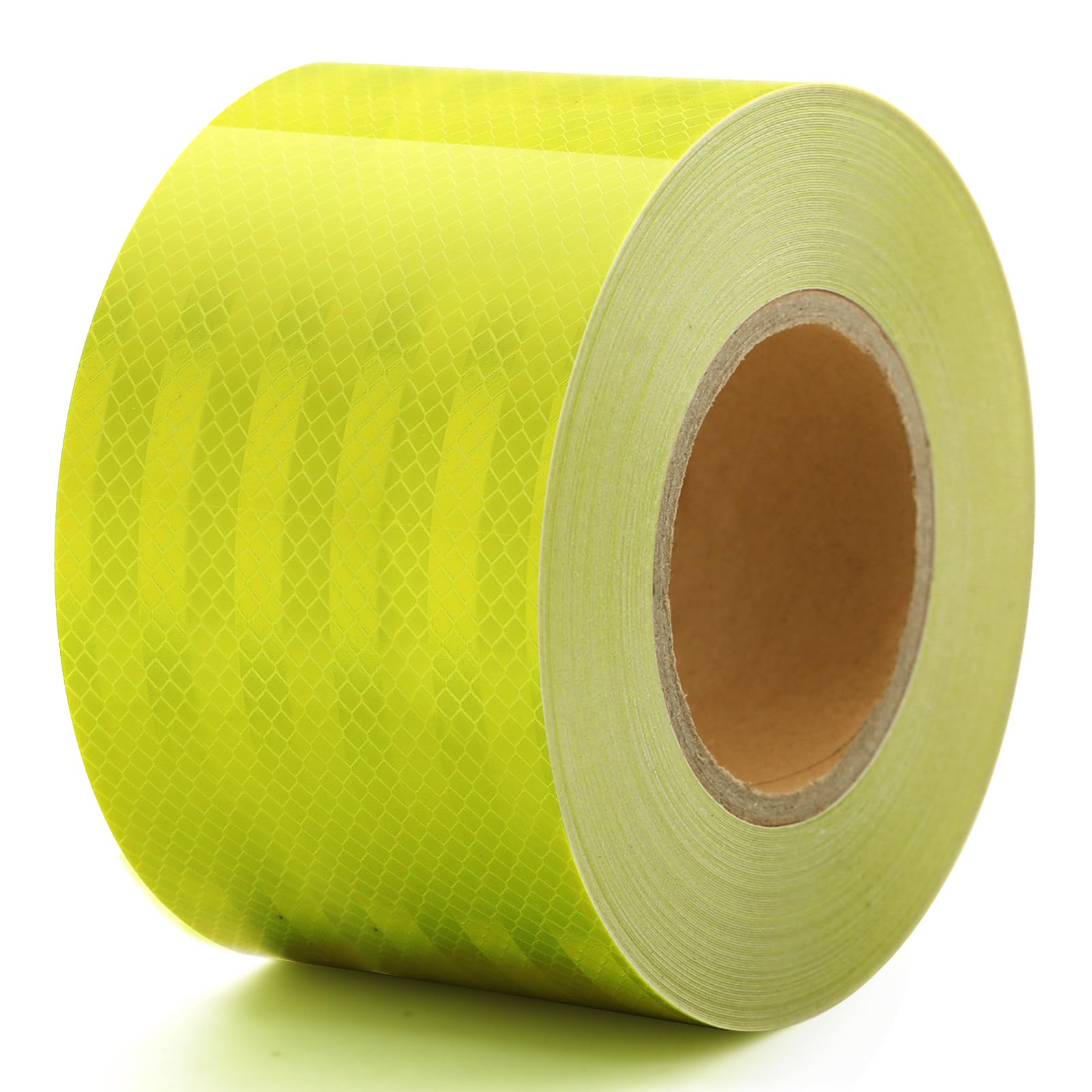 Roartisa 100ft Reflective Tape, Waterproof High Visibility Warning Safety Adhesive Tape Outdoor Reflective-Stickers, Safety Reflective Strip (4 in,