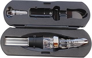 Corkpops VinOair Premier Wine Aerator, Clear