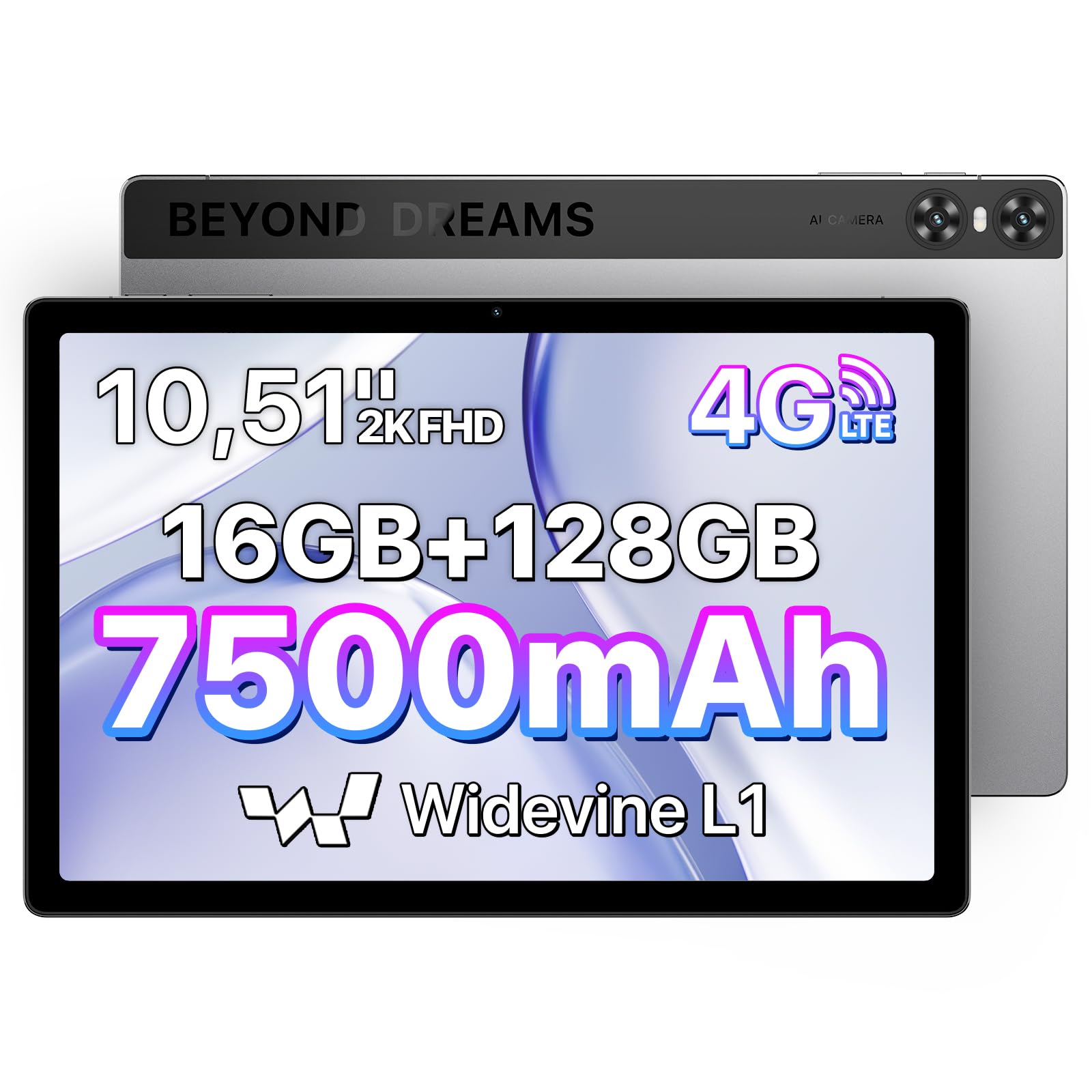 umidigi a13 tablet 10,5 pollici 4 stereo speaker 7500mah batteria