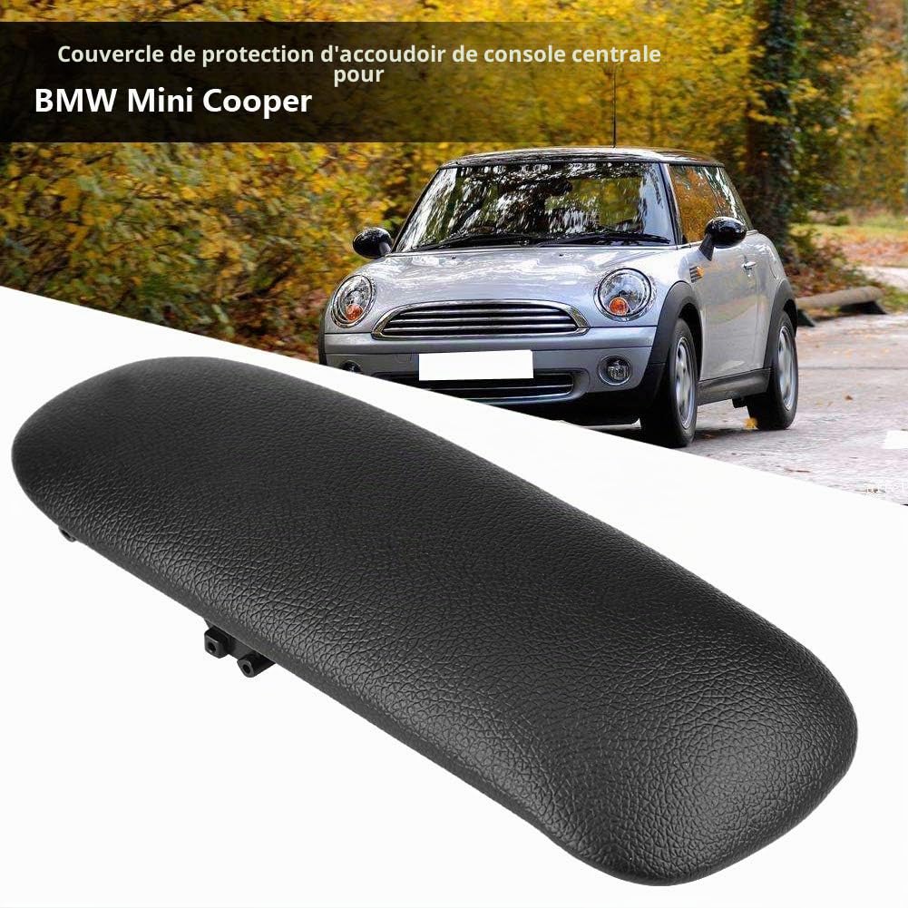 EBTOOLS pour Accoudoir Mini Cooper, pour Console Centrale Mini Cooper Coussinet de Couvercle D'accoudoir de Console Centrale en Cuir Artificiel pour BMW pour Mini Cooper pour Accessoires Mini Cooper