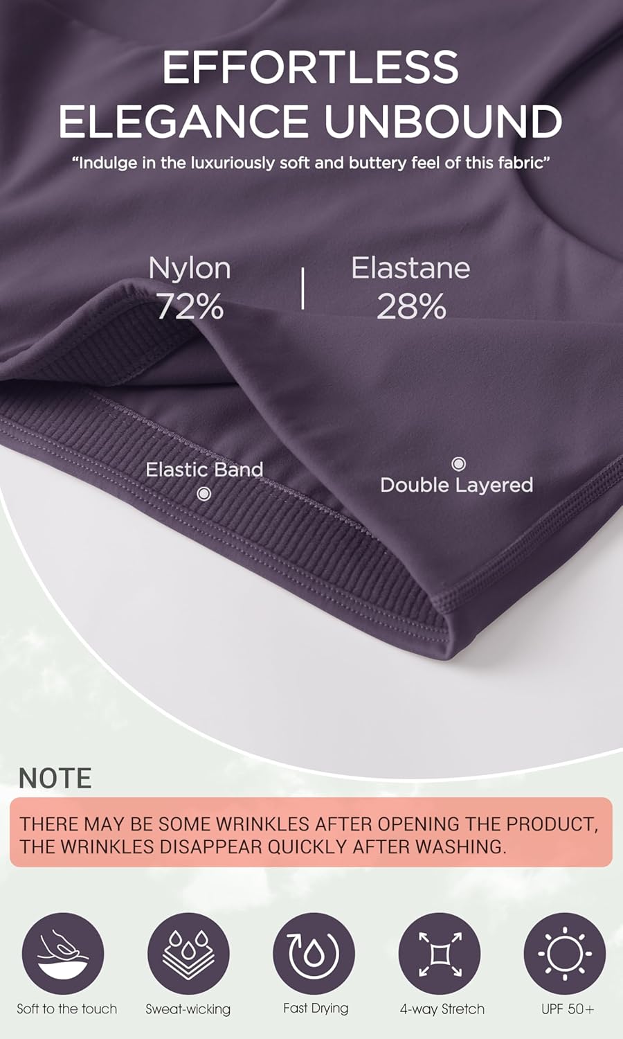 ODODOS Racerback Tank Bra for Women High Neck Non Padded Medium Support Sports Bra Workout Yoga Crop Tops - Image 6