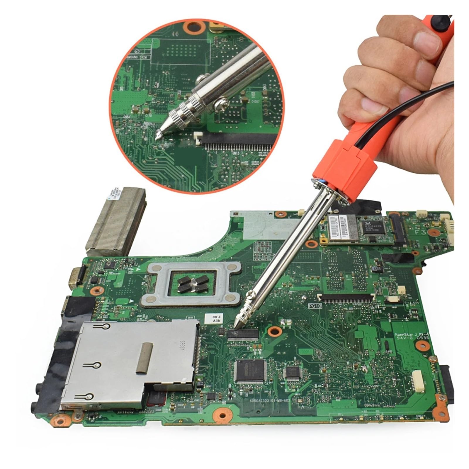 36W eléctrico de doble uso absorbente de soldadura eléctrico absorbente de soldadura lechón bomba para desoldar soldadura pistola de hierro(EU standard)