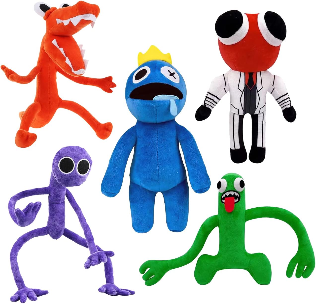 ORZ 7 Piezas Rainbow Friends Peluche, Lindo Juguete De Peluche, Juego De Regalo Regalo De