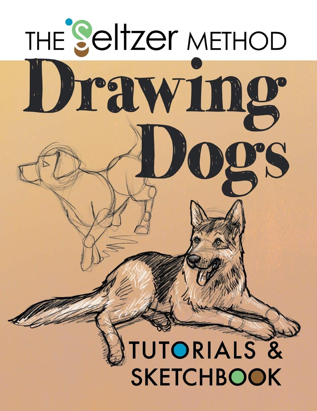 Drawing Dogs livre de dessin Seltzer pour apprendre à dessiner les chiens facilement sans modèle