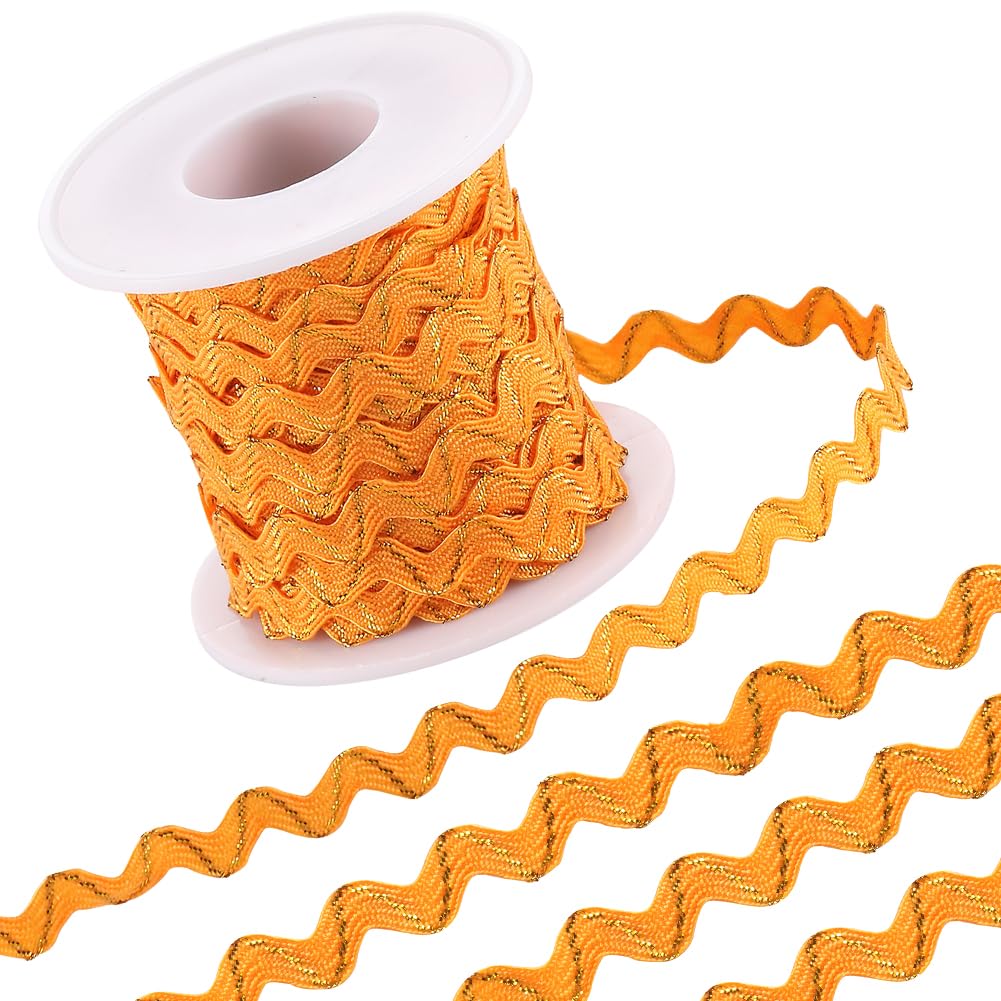 Amazon.com: GORGECRAFT 16.4Yds/15m Metallic RIC Rac Trim