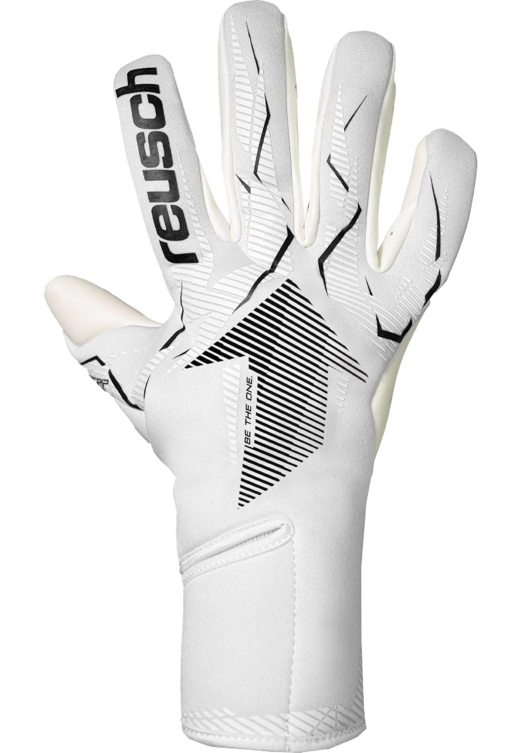 Reusch Guanti da Portiere per Uomo Adulto | aderenza Extra Forte, vestibilità Perfetta e Comfort | per Allenamento e Partite | Fastgrip Gold X