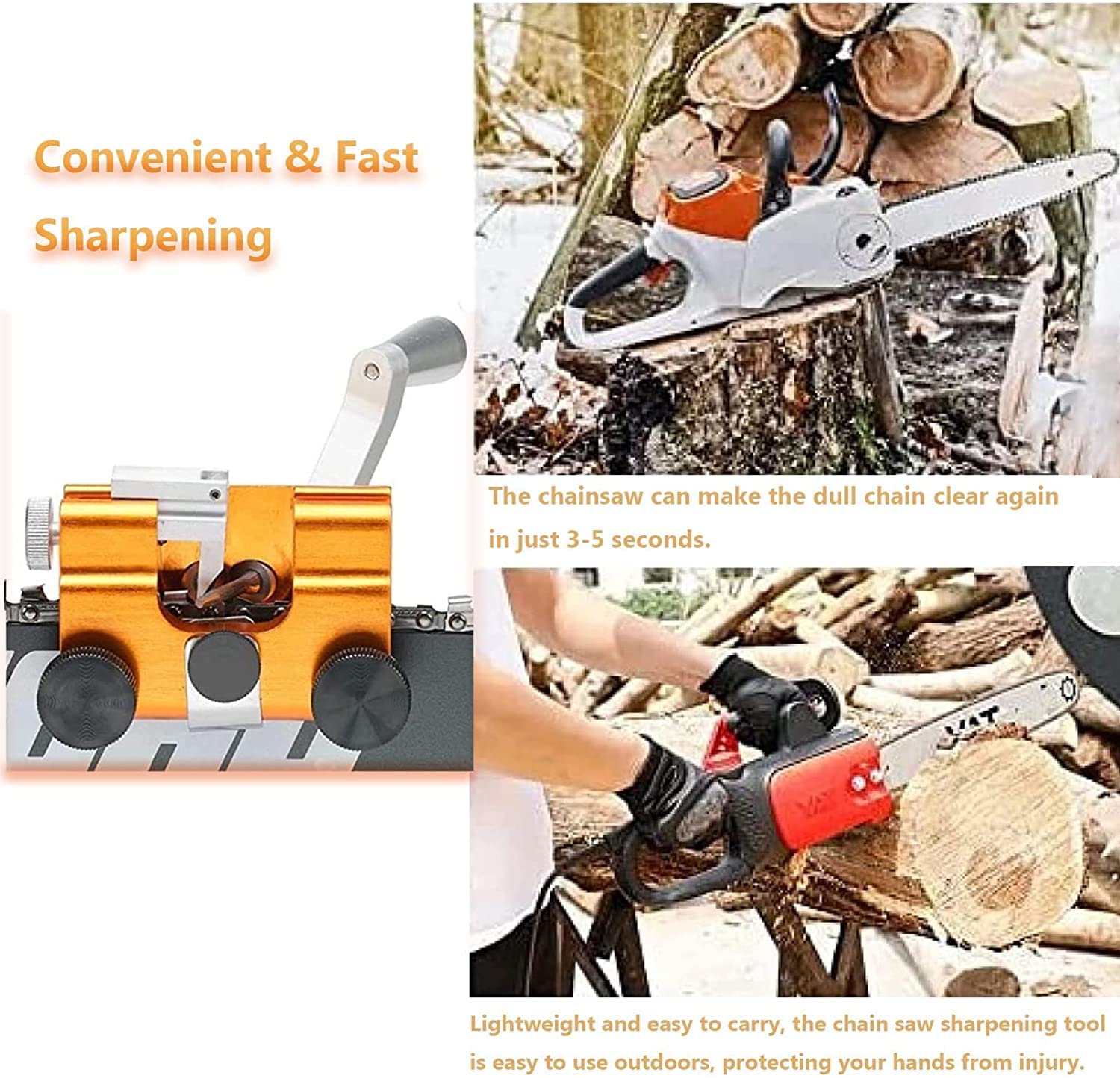 Chainsaw Chain Sharpening Jig, Timberline Chainsaw Sharpening is