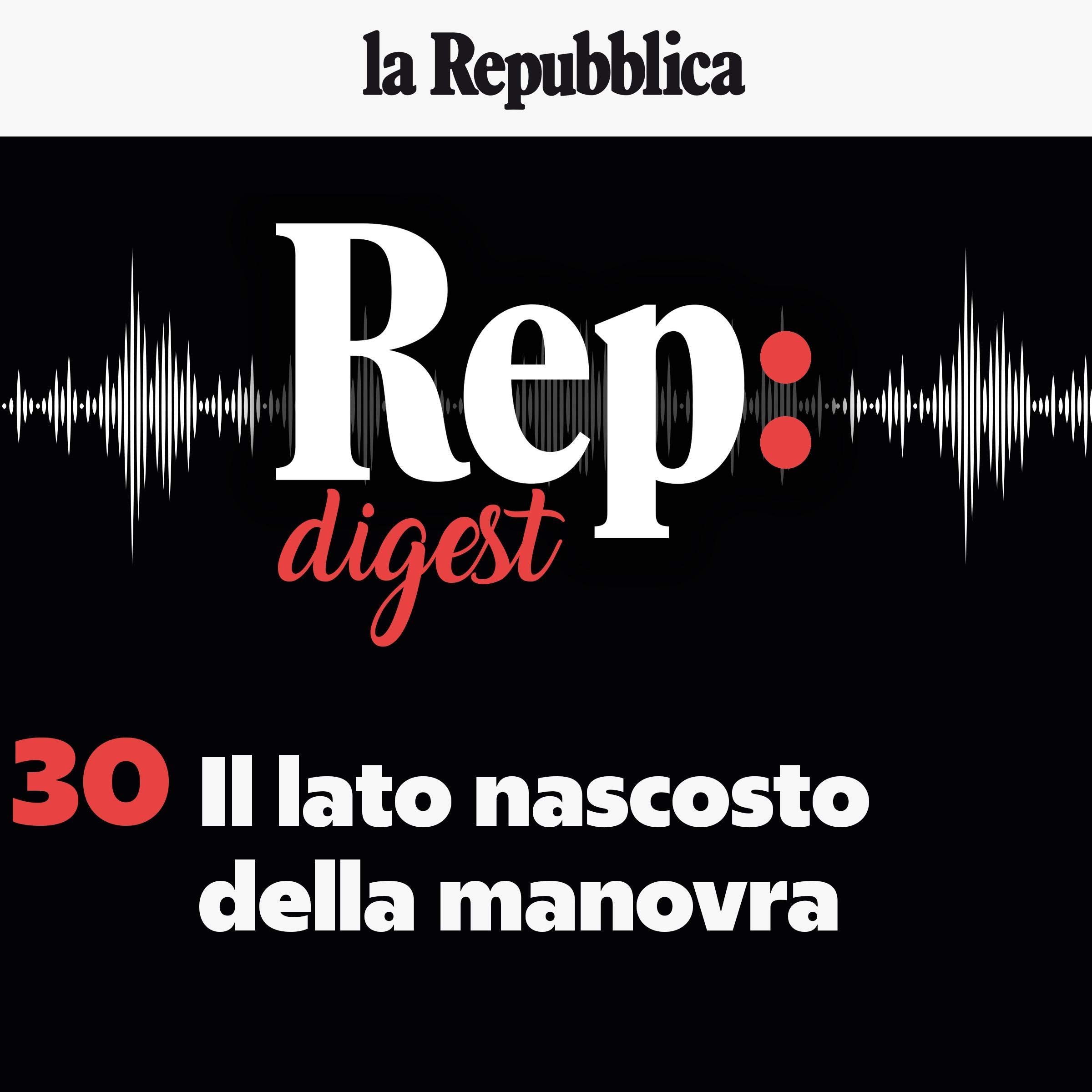 Il lato nascosto della manovra