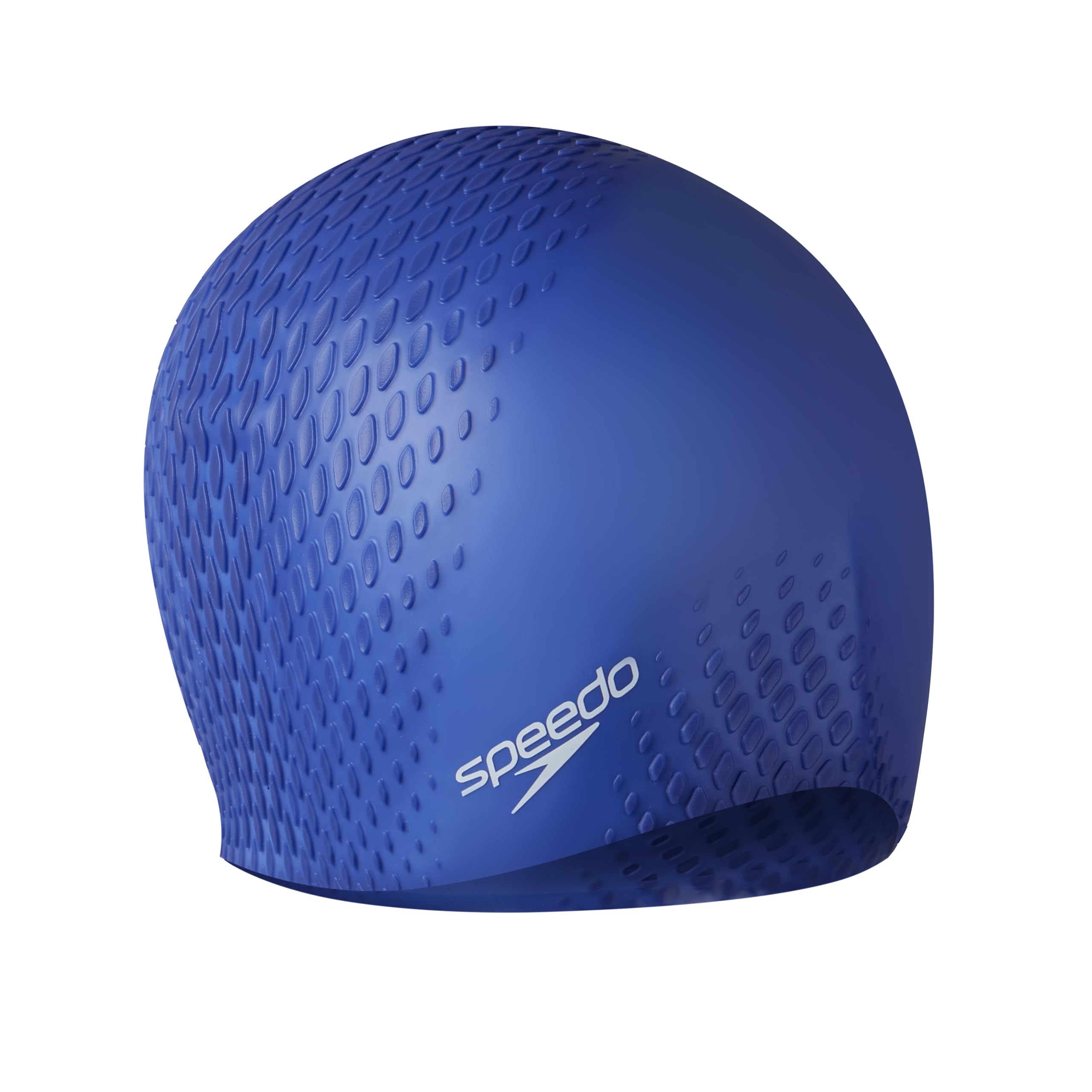 Speedo Unisex-Adult Bubble Active+ Swimming Cap, Hapuna Blue - Image 2
