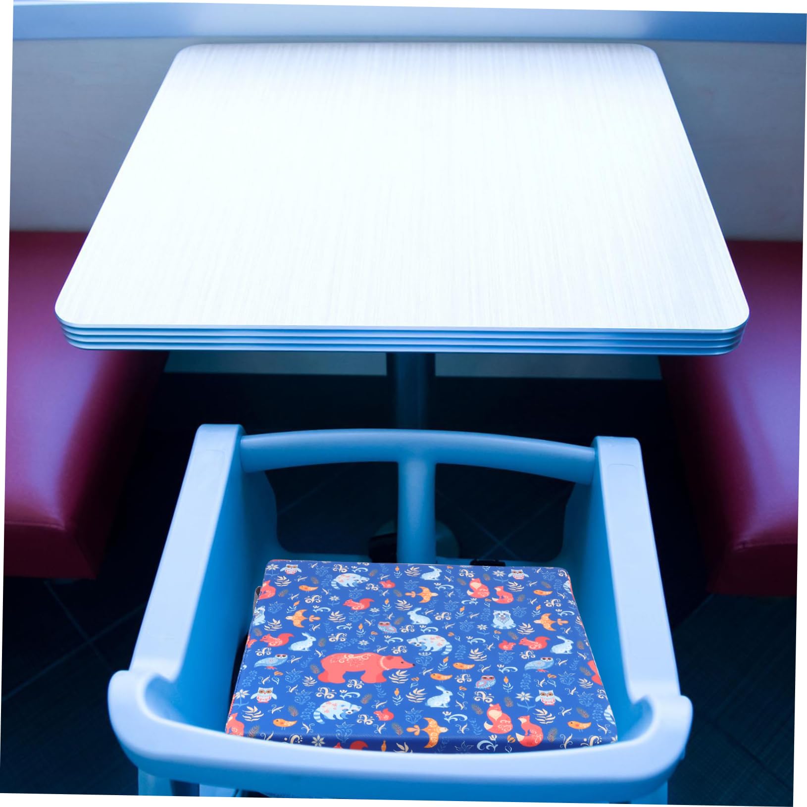 Cojín Antisalpicaduras para Portátil Infantil Desmontable Silla Elevador