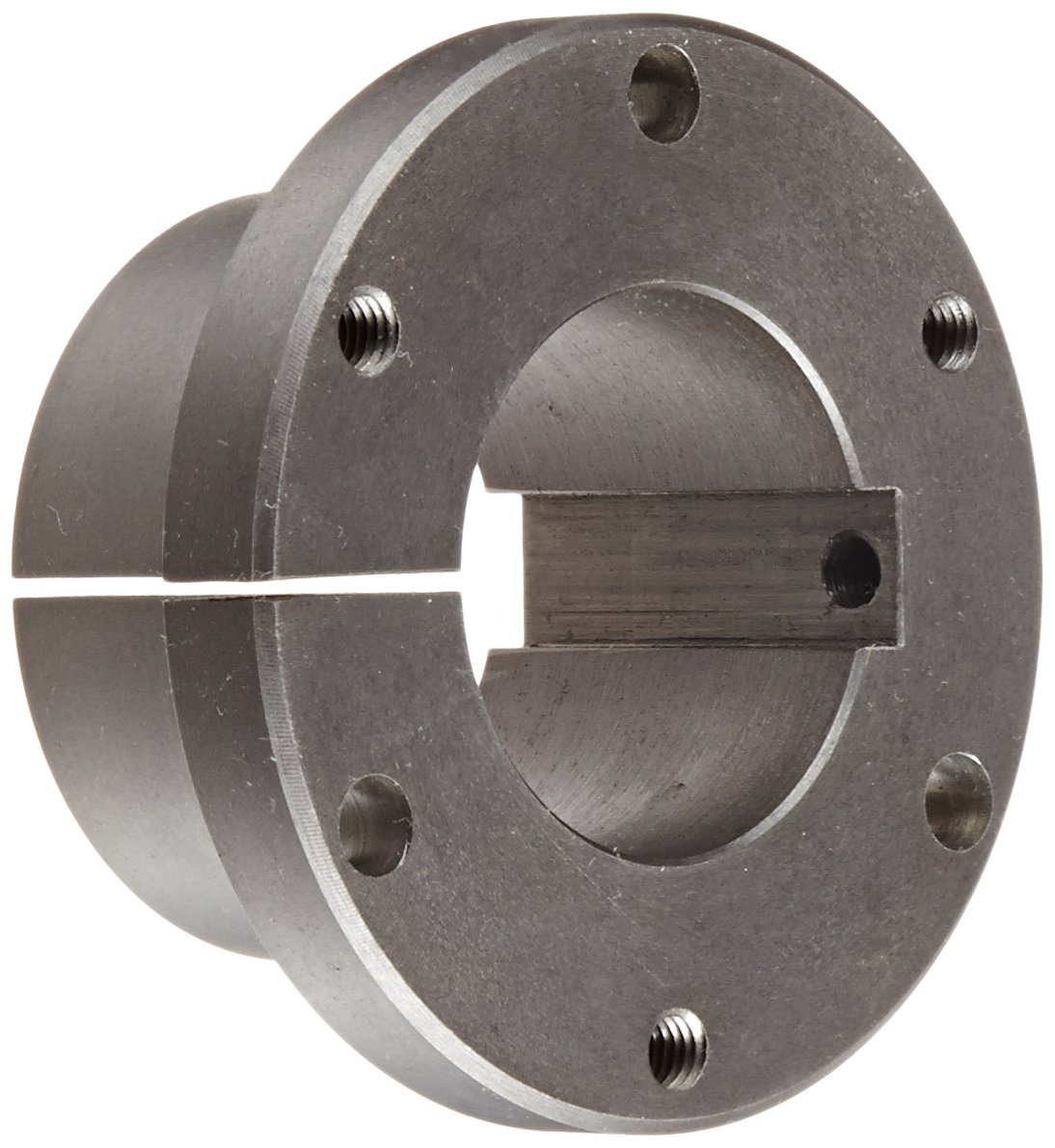 TB Woods Type SK SKM50MM Sure-Grip Bushing, Metric, 50 mm Bore, 71.4 mm OD, 47.6 mm Length, 791 lbs/in Torque, Standard Design, Standard Keyway