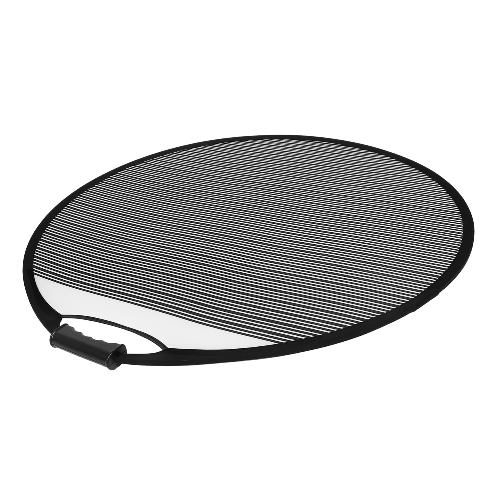 Panneau réflecteur rayé pliable en taffetas de polyester 80 cm à forme triangulaire - 8