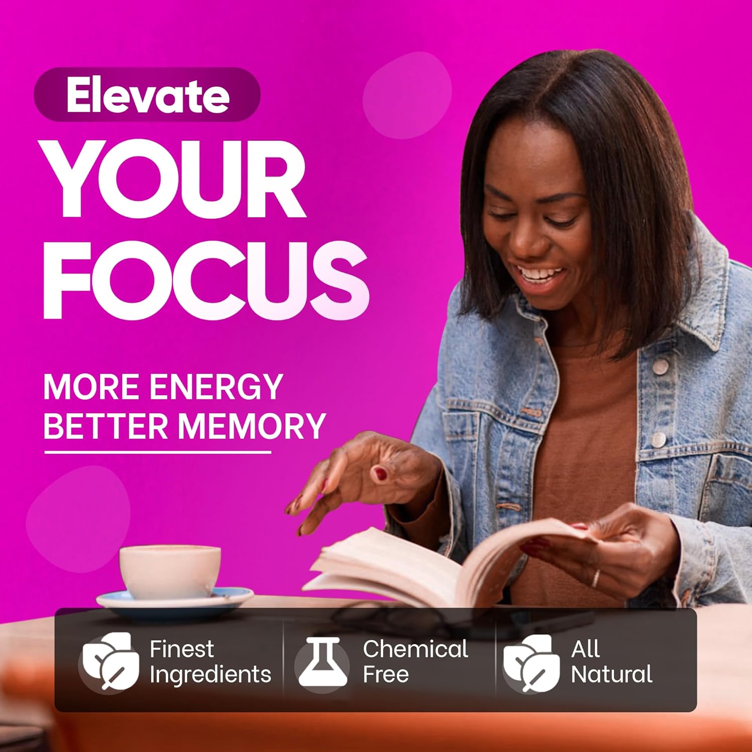 Losoki Iron Bisglycinate 20 mg with Vitamin C, B12 American Ginseng & Probiotics, Gentle on The Stomach， Supports Energy & Iron Deficiency - Non GMO, 60 Tablets