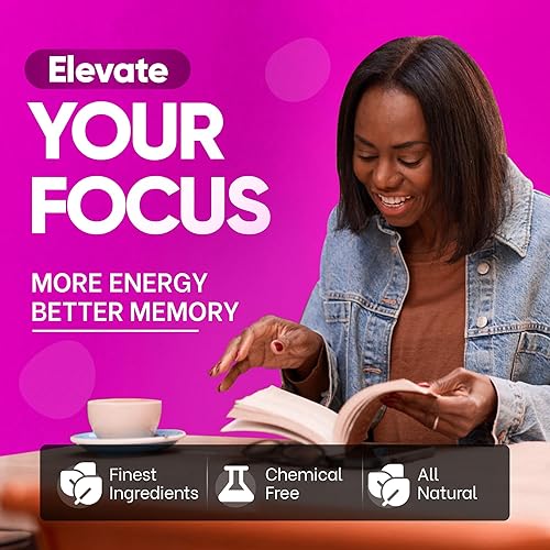 Miniatura 6 de Losoki Bisglicinato de hierro de 20 mg con vitamina C, ginseng americano B12 y probióticos, suave para el estómago, apoya la deficiencia de energía