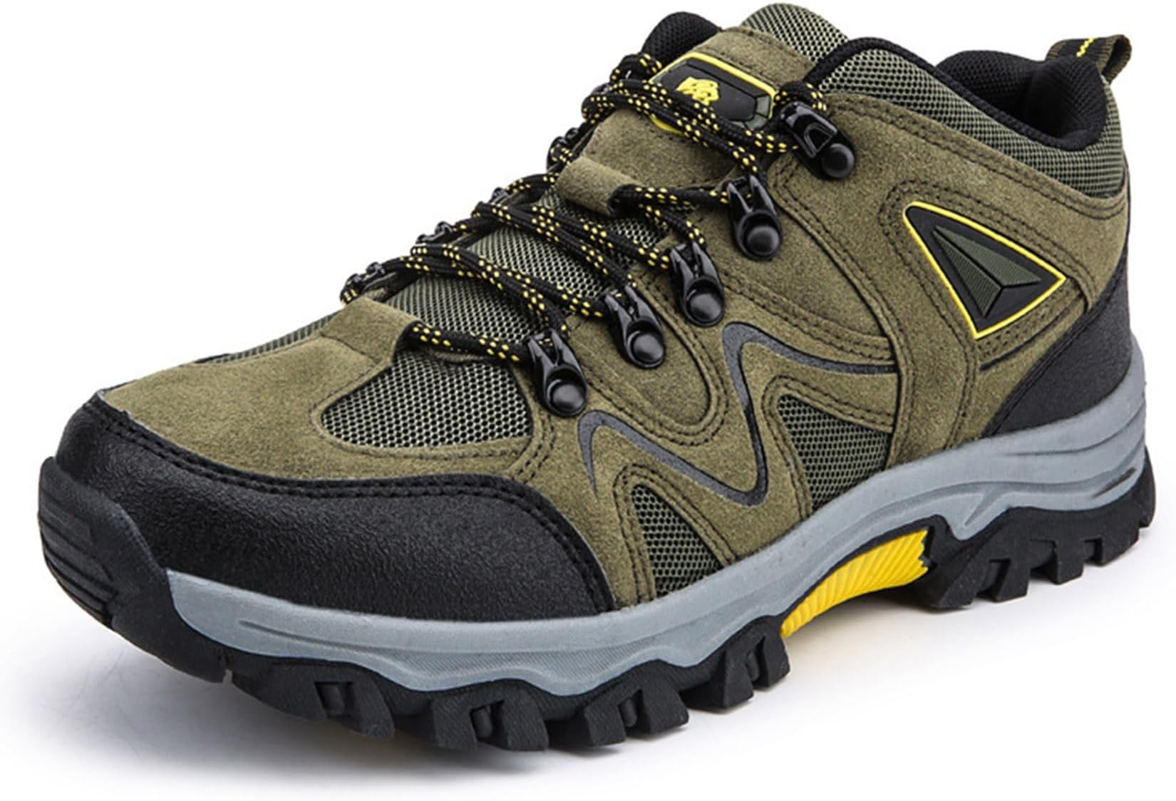 Mens Hiking Shoes Non-Slip Hiking Boots Waterproof Hiking Shoes Thick Sole Shock Outdoor Climbing Walking Camping Size 6-10