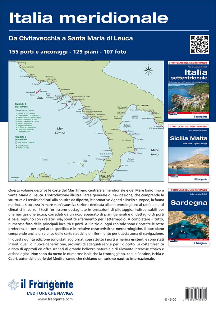 Italia meridionale. Da Civitavecchia a Santa Maria di Leuca. Portolano del Mediterraneo. Nuova ediz.