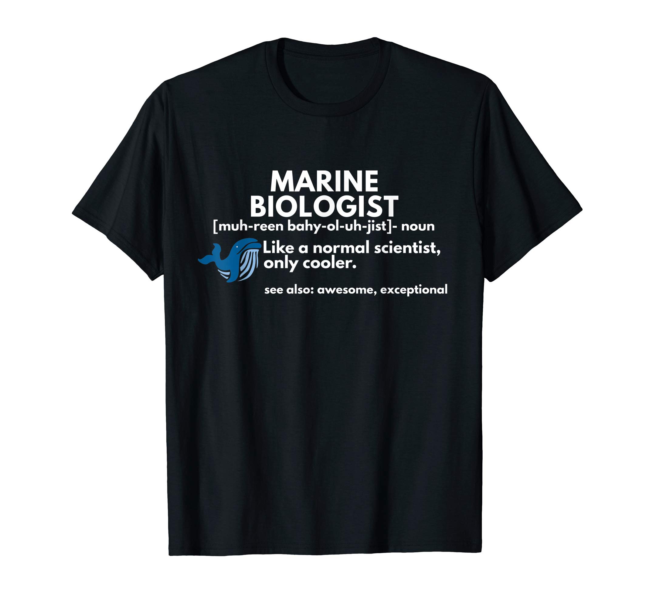 Marine Biologist Definition T-shirtsMarine Biologist Definition Funny Science T-ShirtOEKO-TEX STANDARD 100