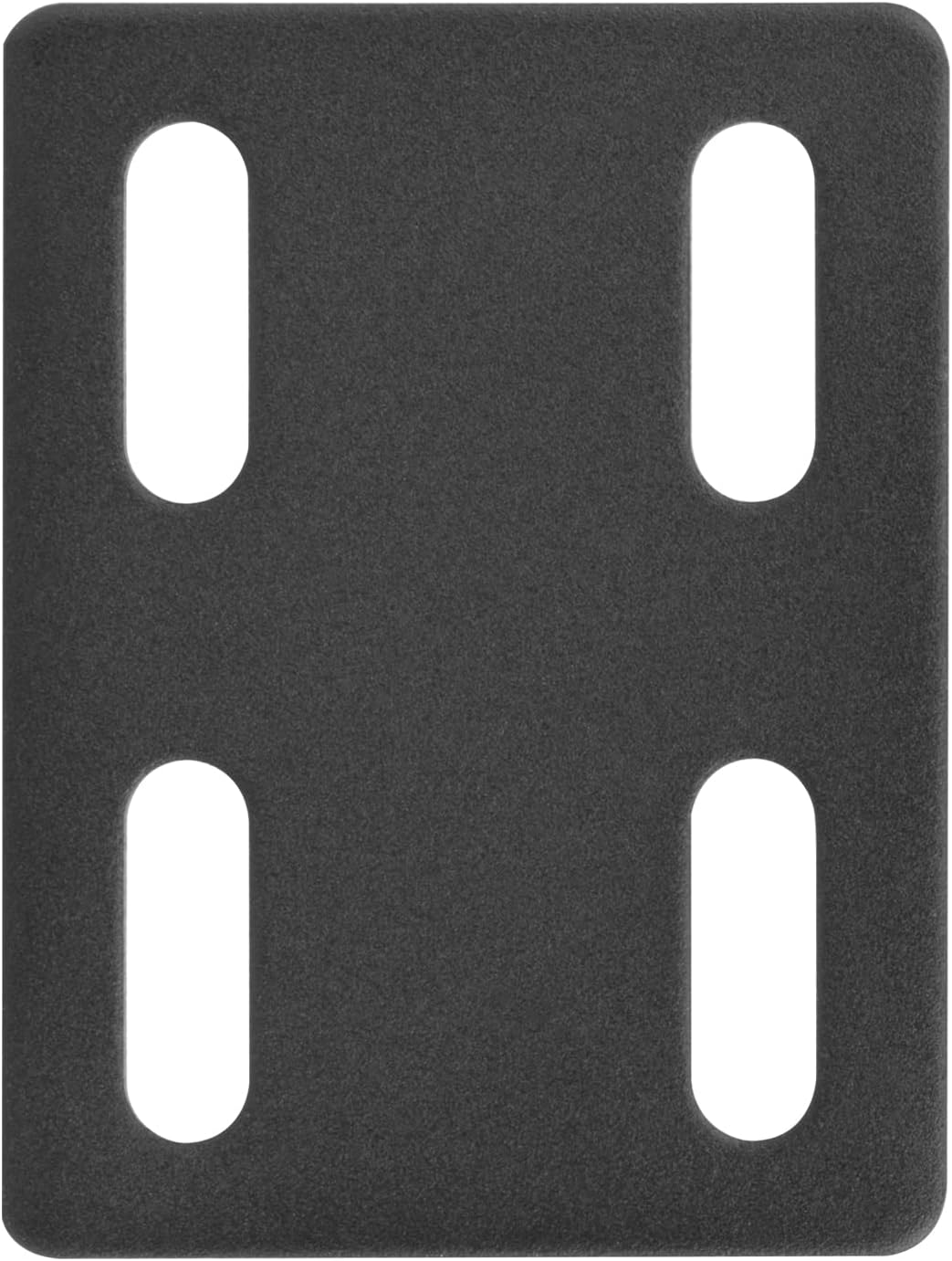 10 PCS 4" Black Adjustable Flat Straight Mending Bracket