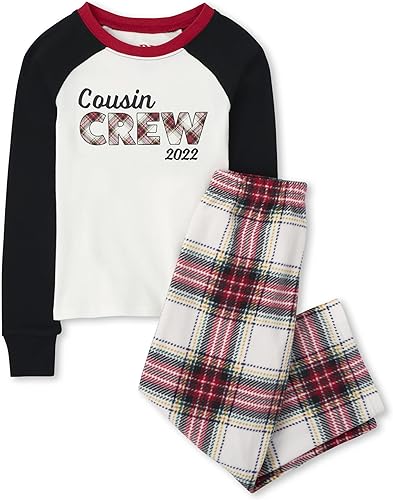 The Children's Place Pijama unisex para bebé, algodón