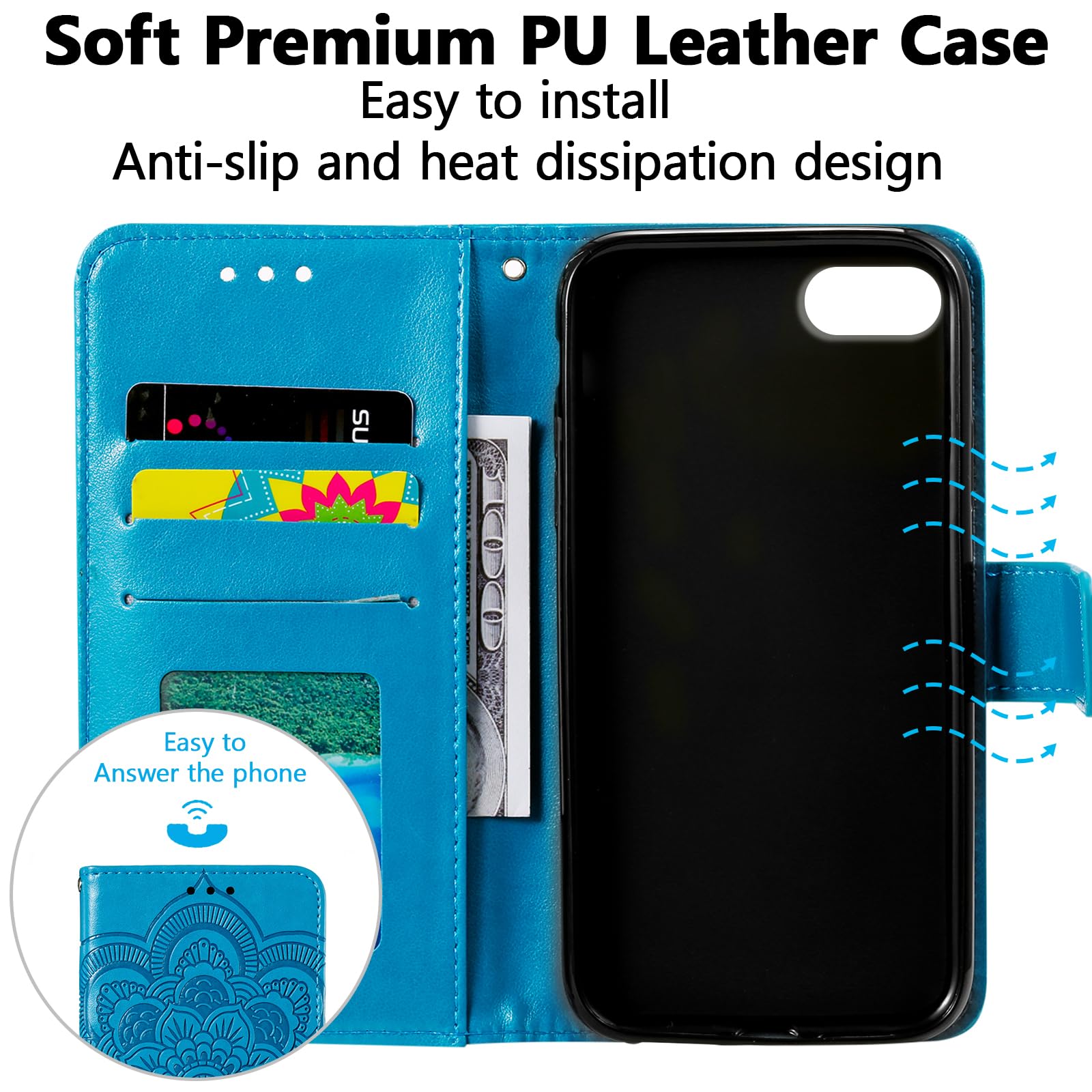 Amazon.com: EYZUTAK Mandala Case for iPhone SE(5G) 2022 iPhone 7