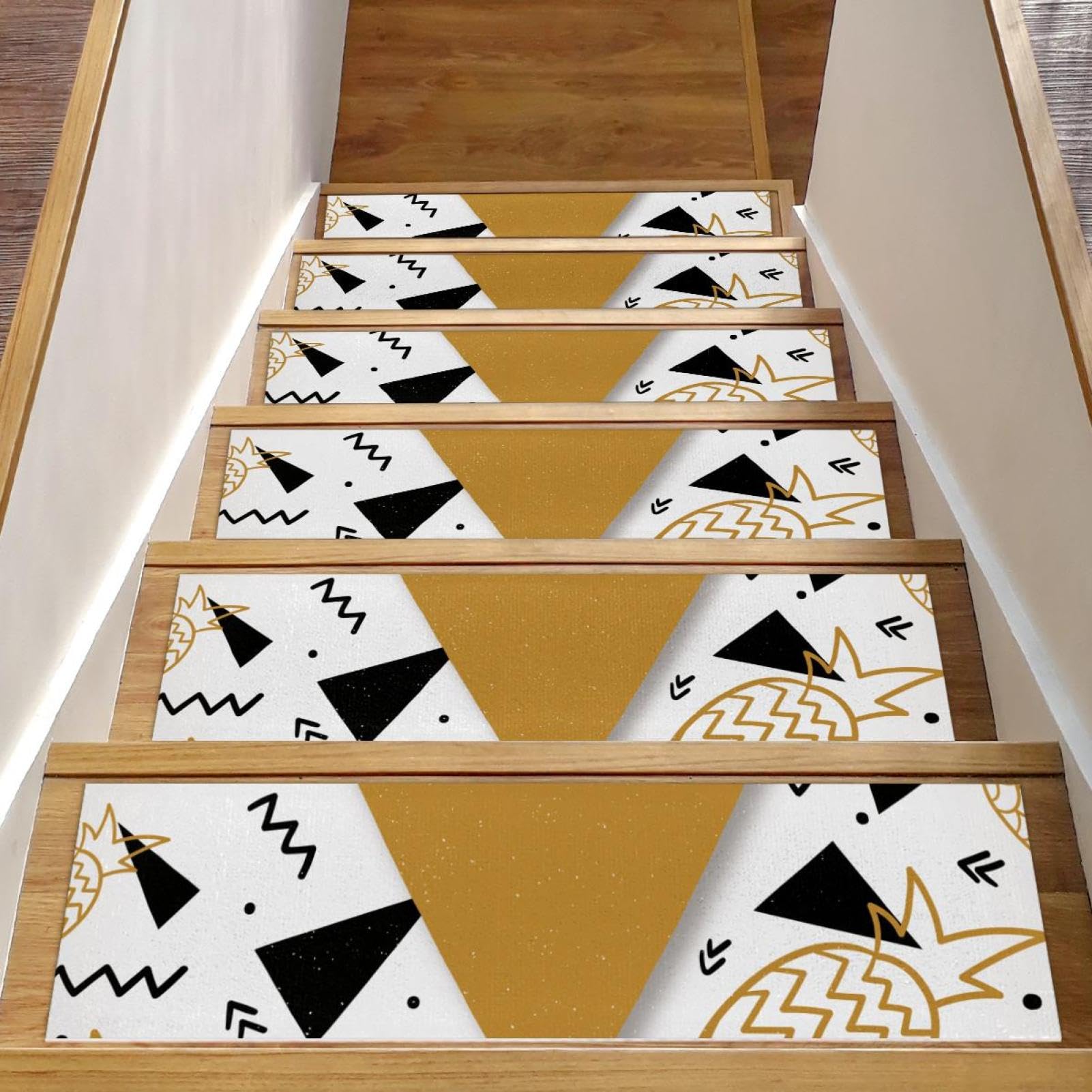 Tapis d'escalier antidérapants pour sécuriser les pas des enfants à la maison