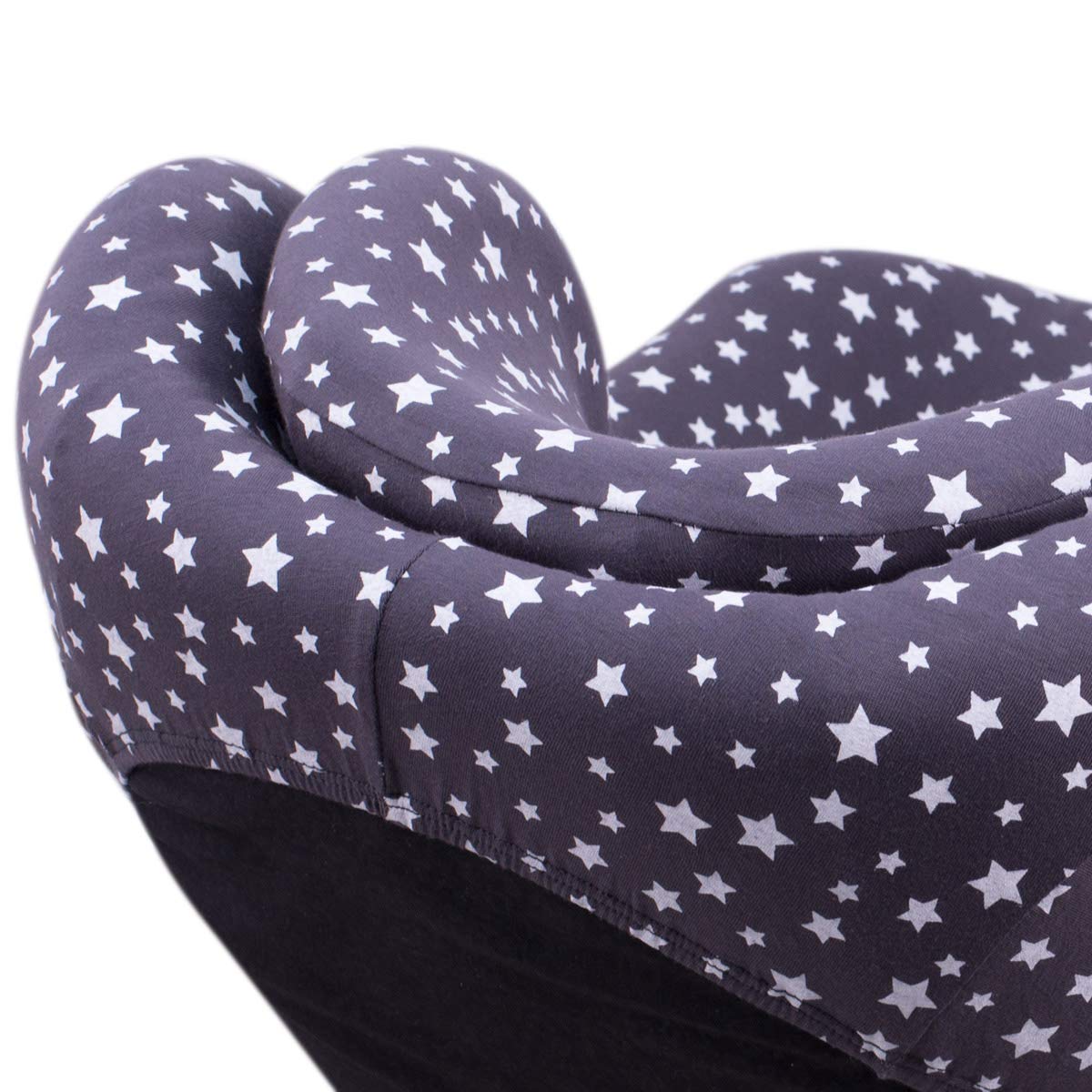 JYOKO Kids Funda de algodón para Silla de Coche Compatible con Maxi Cosi (Winter Sky, Maxi Cosi Pearl 360, Mica 360 Pro y Mica Pro Eco I-Size)
