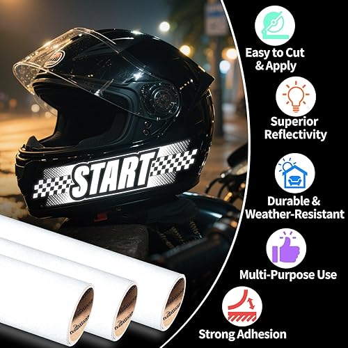 Miniatura 2 de TECKWRAP Vinilo adhesivo cromado reflectante plateado, vinilo sensible para proyectos de calcomanías de manualidades, cortadores de manualidades, 1