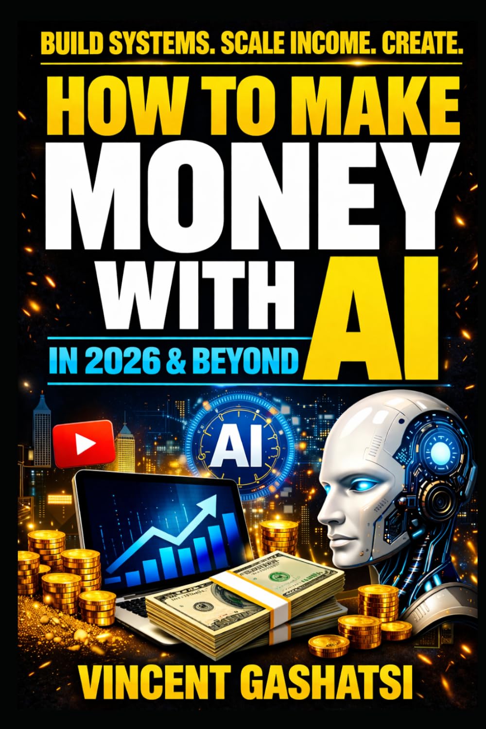 HOW TO MAKE MONEY WITH AI IN 2026 & BEYOND: Build Systems, Scale Income, and Create Long-Term Digital Wealth