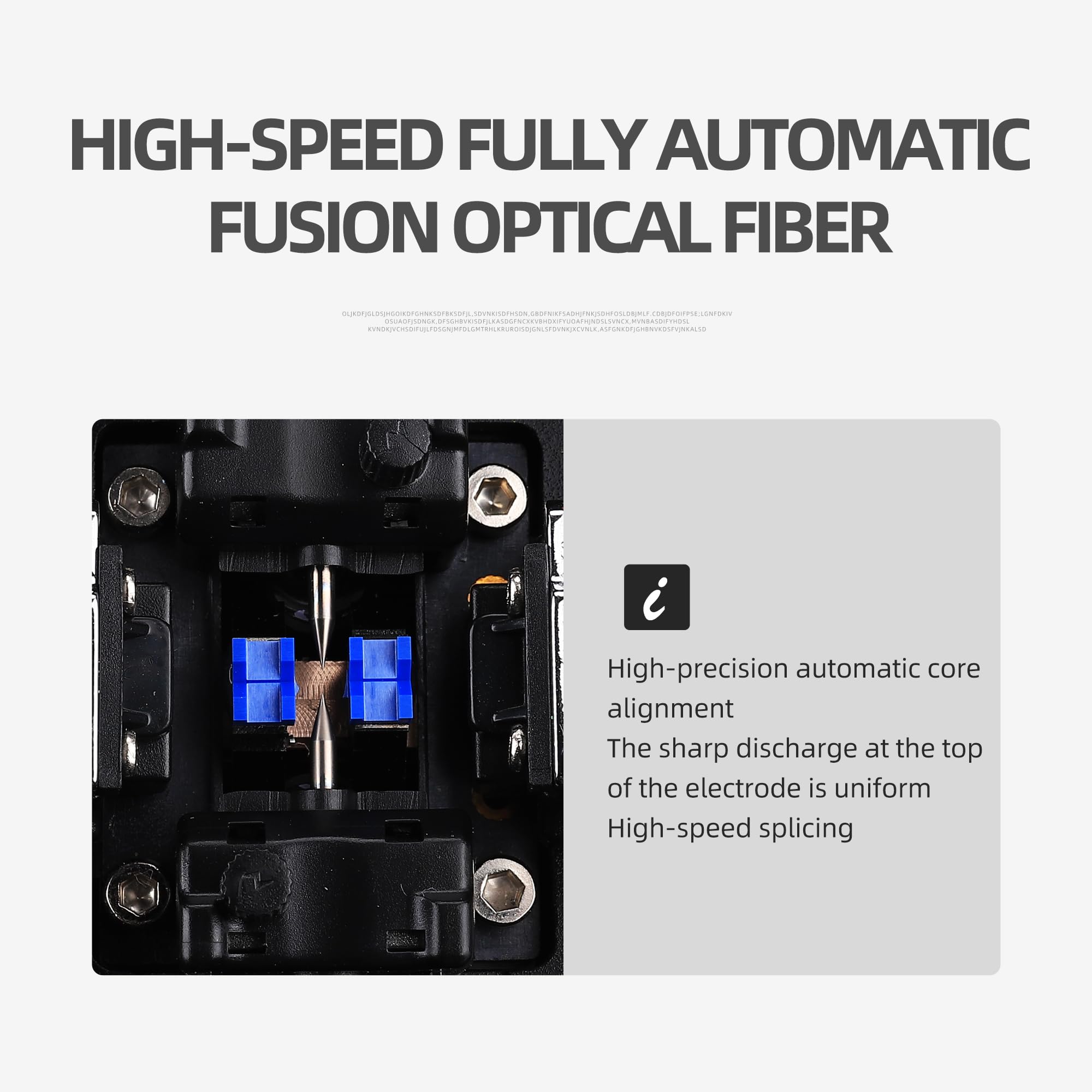 Pince à fibre optique FTTH portable épissure fibre optique couperet fil à dénuder machine soudeur fusion épisseuse A-80S