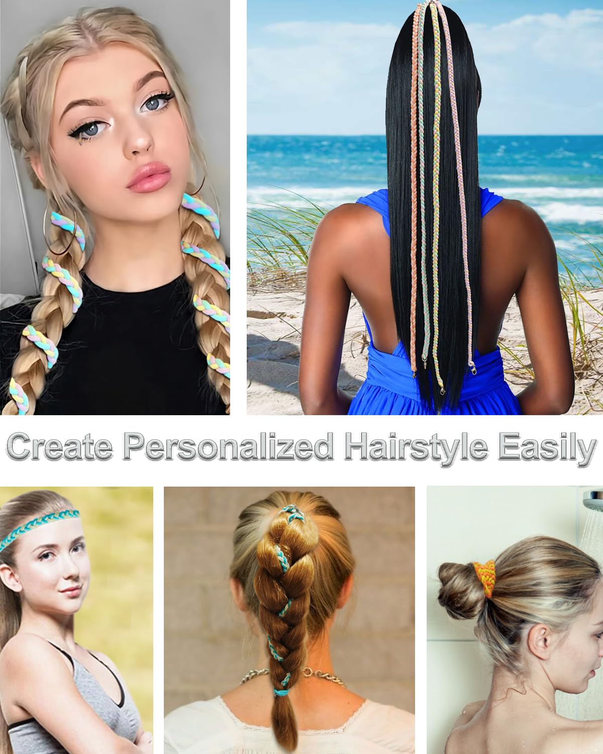 Elastic Spiral Hair Ties 27\