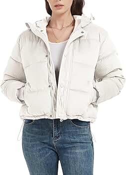 eaphi CORDUROY PUFFY JACKET　ivory 　Short CORDUROY PUFFY JACKET / ivory , beige / short , 2 2024AW