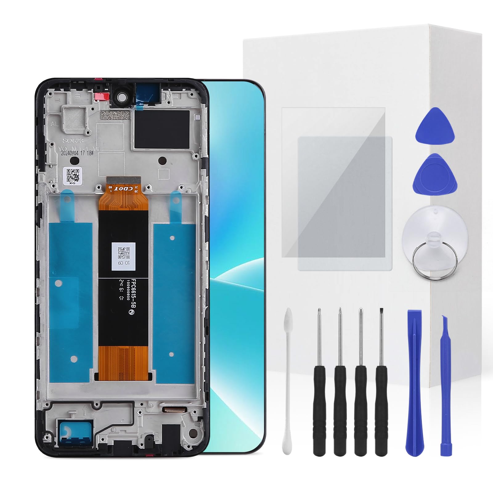 Amazon.com: JENCYFU for HMD Vibe N159V TA-1590 Screen Replacement