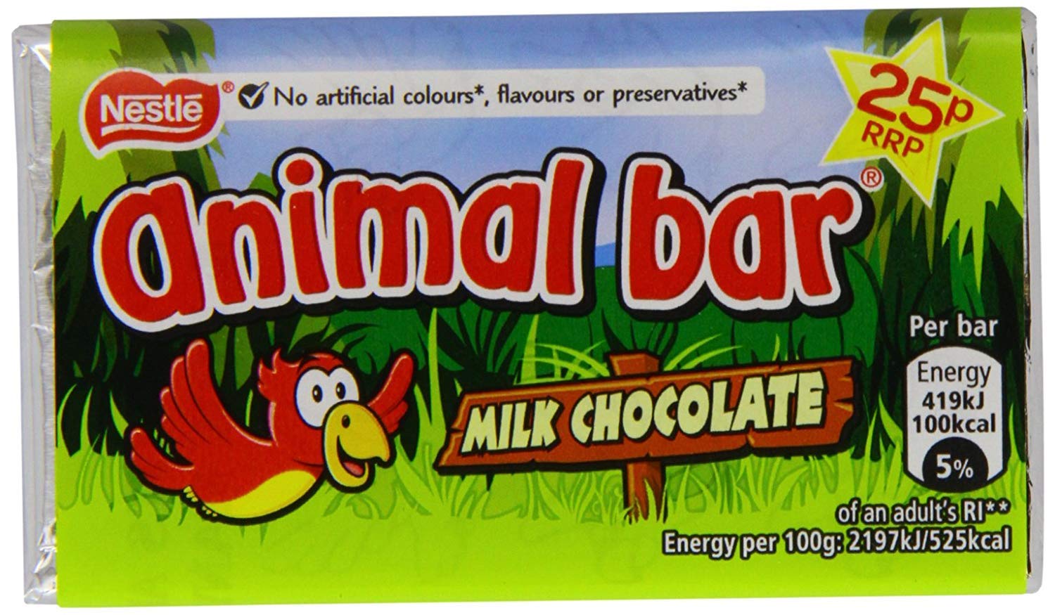 Buy Nestle Animal Bars 19 Grams Milk Chocolate Bars Box Of 60 Online