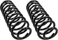 MOOG 81049 Coil Spring Set for Chevrolet TrailBlazer, GMC Envoy, Buick Rainier - Durable Front Suspension Repair Kit