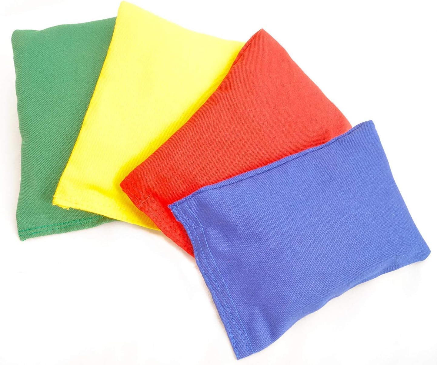 ND Soft Filled Play & PE Games Bean Bags – Pack of 4 | Garden Games, Sports, Sensory Play & Juggling Bean Bags