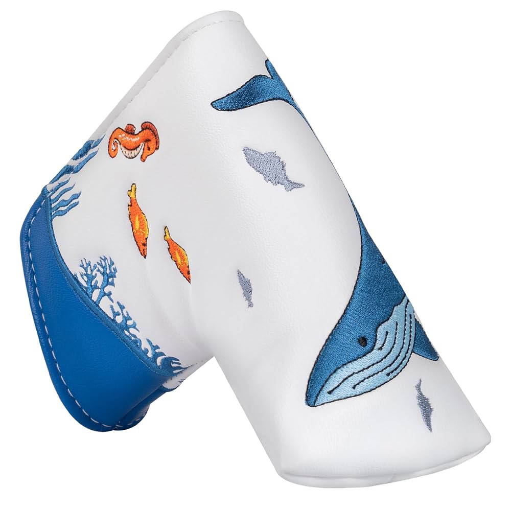 新品 パターカバー ヘッドカバー マグネット 楽天市場】BIG CRAZYゴルフパターカバー マグネット ピンタイプ