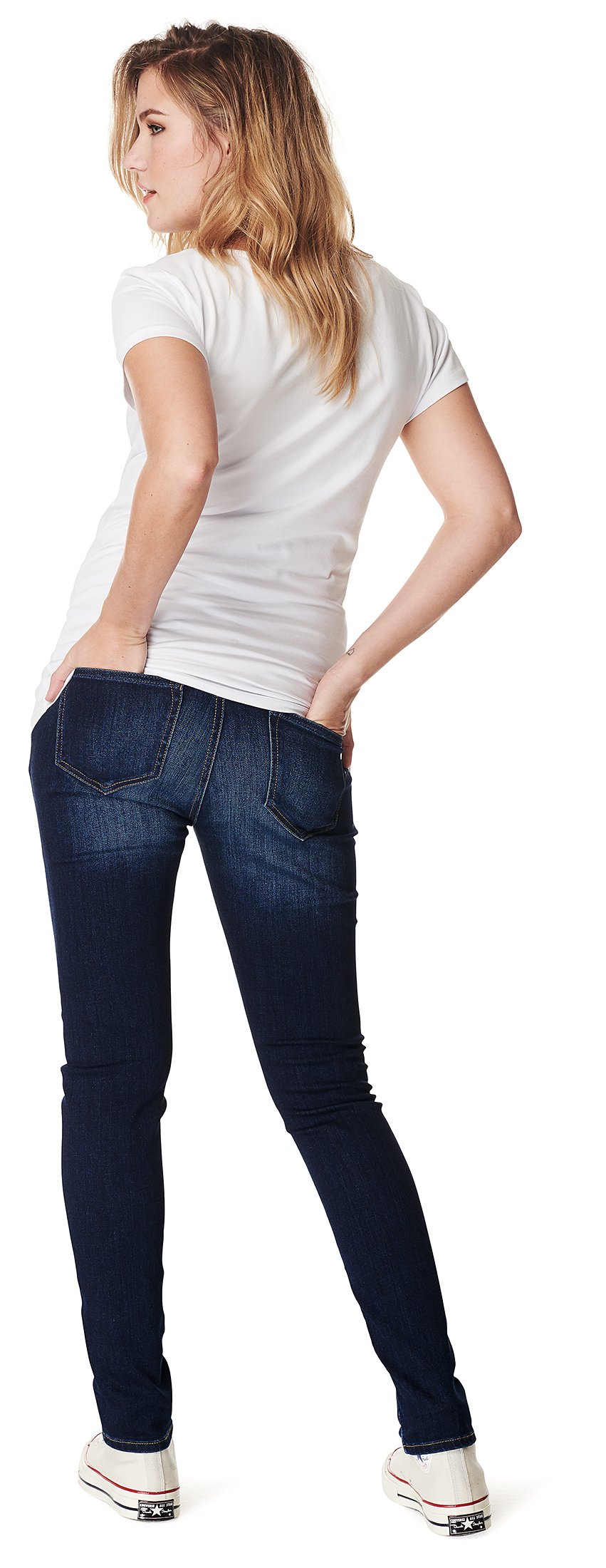 Noppies Jeans OTB Slim Mila Comfort Everyday Blue Premaman Donna