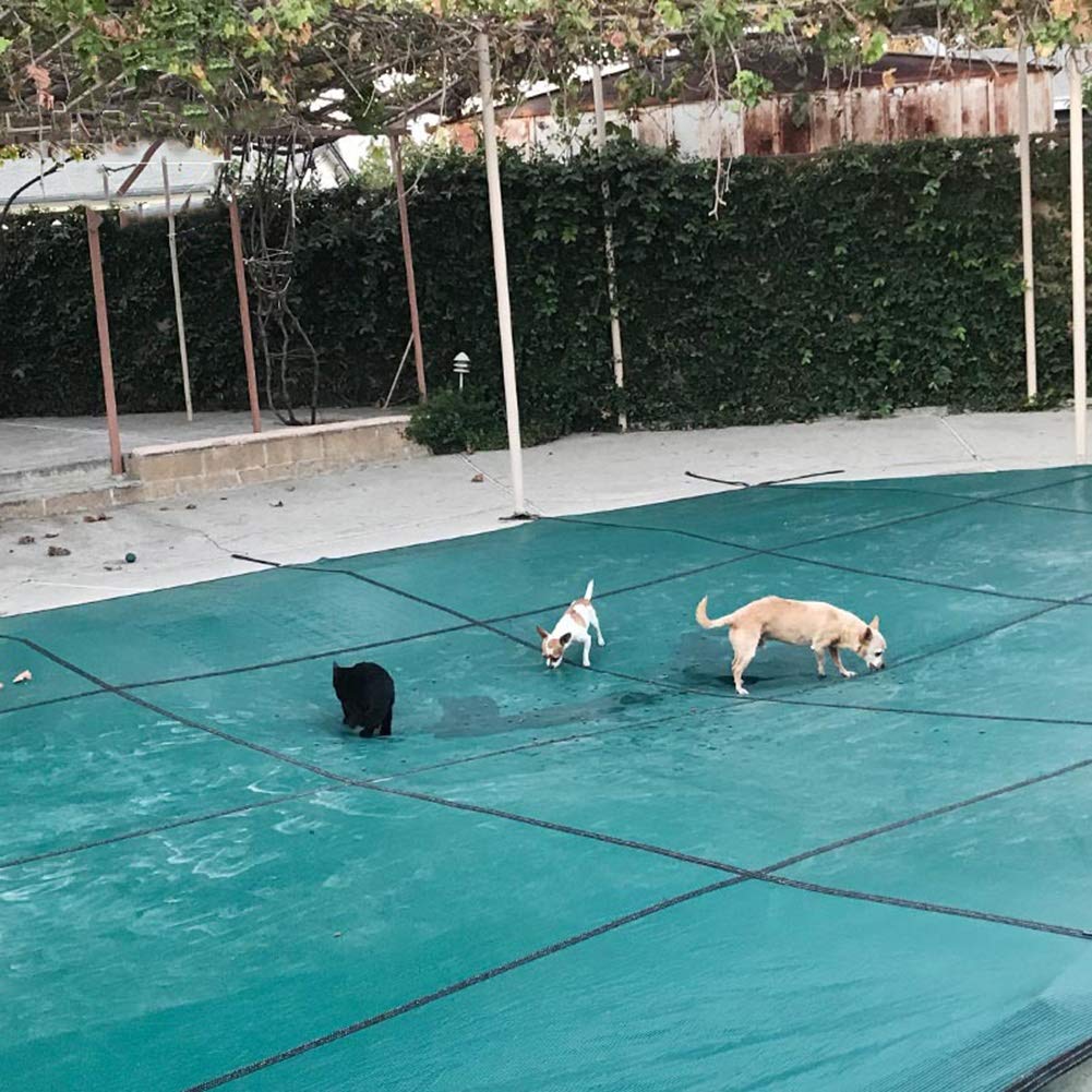 IBOWZ Cobertor Solar para Piscinas Cubierta de Piscina al Aire Libre de Invierno, Cubierta de Piscina de Seguridad de Material PP, para Garden Hotel Home, diseño de prevención de Nieve
