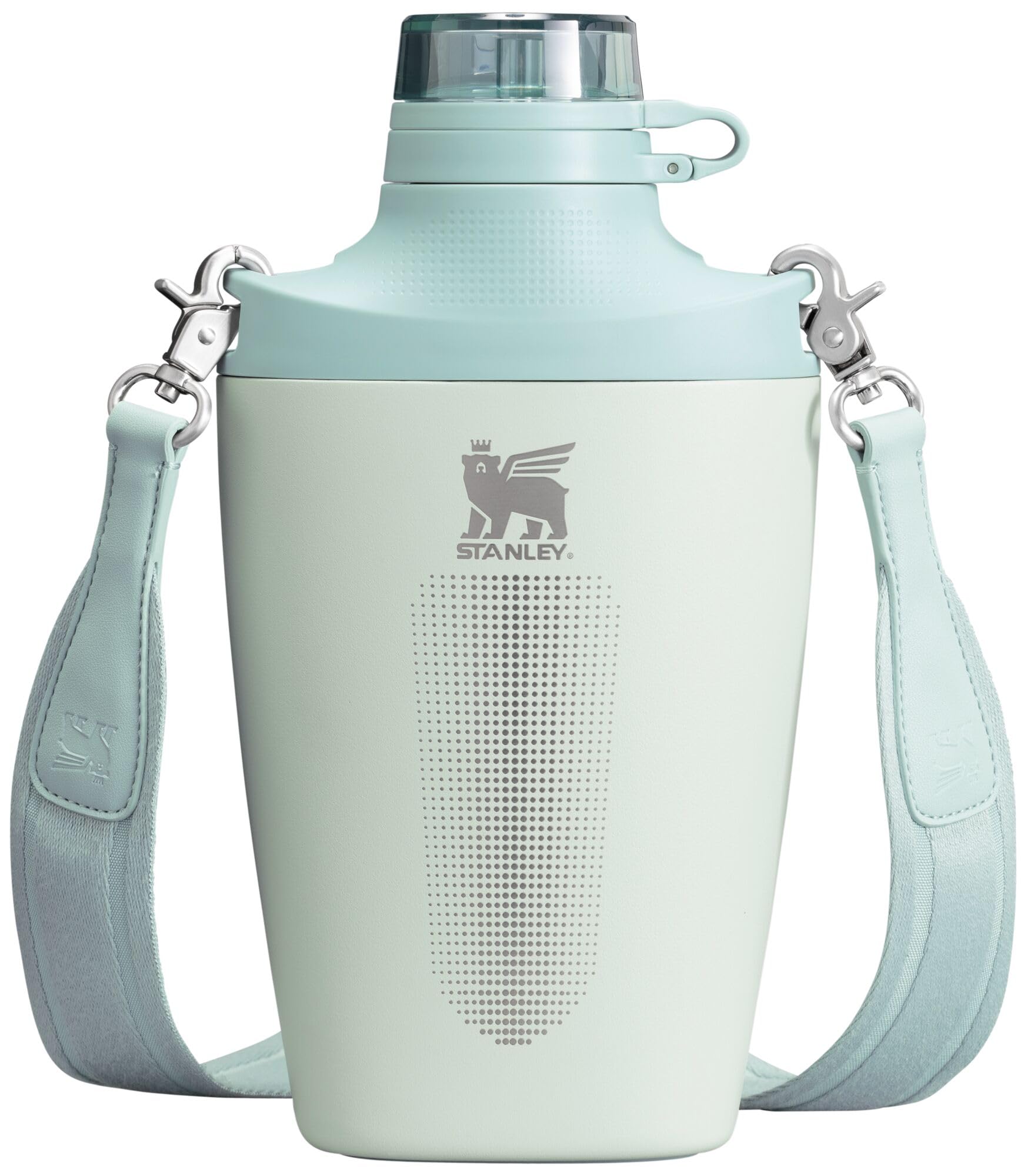 STANLEYCross Bottle 23 oz | Travel Water Bottle with Jacquard Strap | Leakproof Tritan Lid with Removable Straw | Insulated Stainless Steel | BPA-Free | Mist