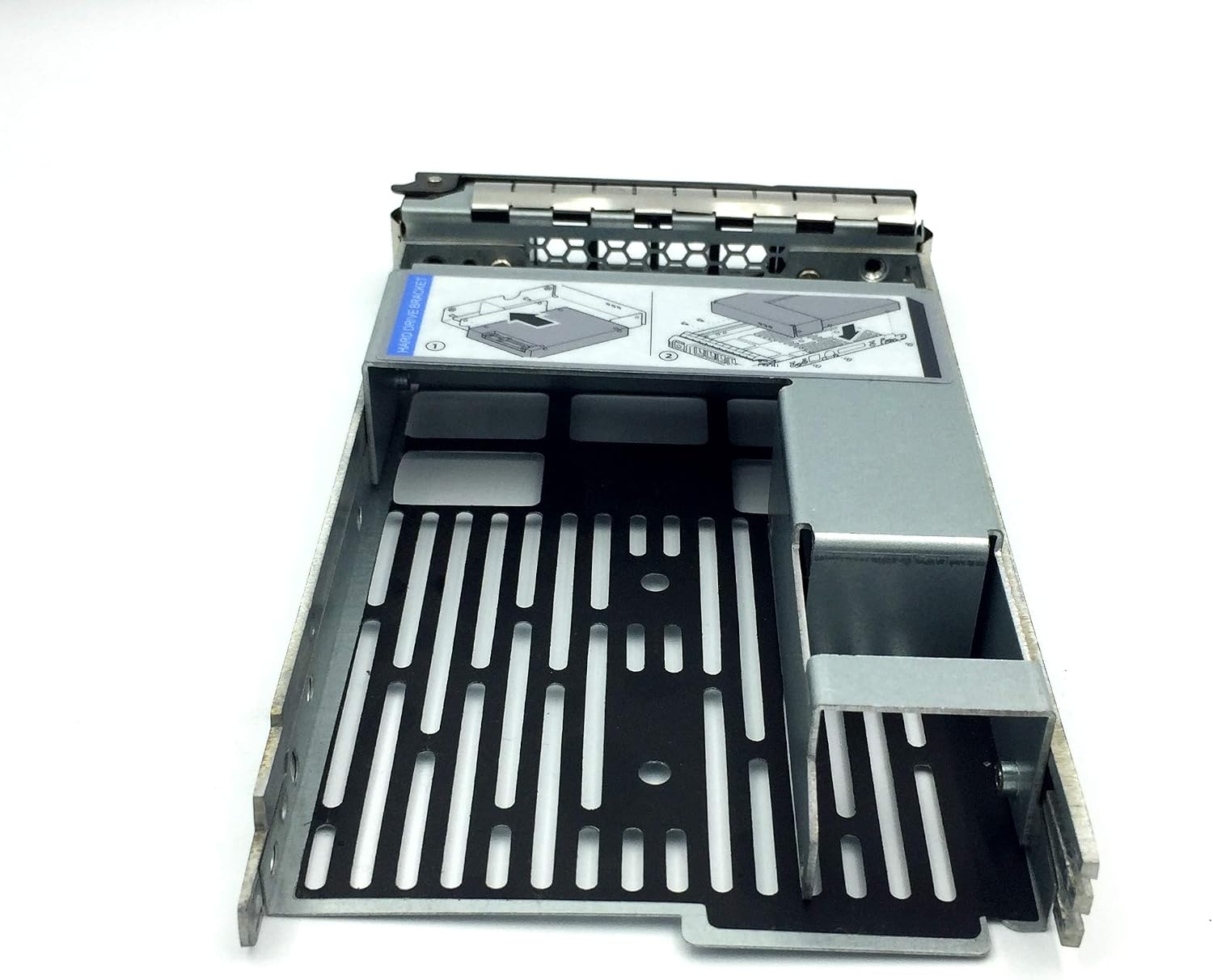 3.5" F238F KG1CH SAS/SATA Hard Drive Tray Caddy with 2.5inch 9W8C4 HDD Adapter SSD SAS SATA Bracket for R320, R420, R720, T320, T420, T620 Servers with Screws