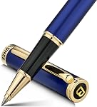 BEILUNER Stylo Rollerball de luxe,24K Trim d'or, conceptions nobles et élégantes, renouvellement d'encre Schneider, meilleur ensemble de stylo à bille pour hommes & Femmes, Professionnelle, Direction générale, Stylos Nice